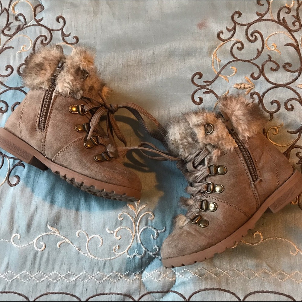 Calistoga Toddler Faux Fur boots